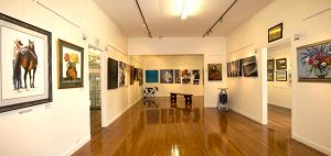 Second Gallery at the Wondai Regional Art Gallery